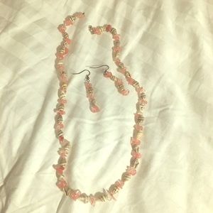 Jewelry Sale! FREE? See how! Pink Seashell set
